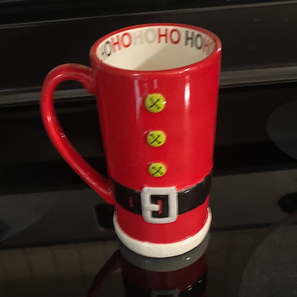 St. Nicholas Square Red Santa Mug BB3
